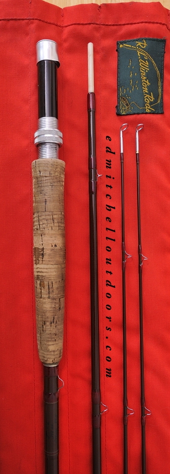 A Winston Fiberglass 8-foot, 6-Weight Fly Rod