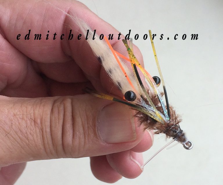 An Unweighted Crab Fly Ed Mitchell Outdoors