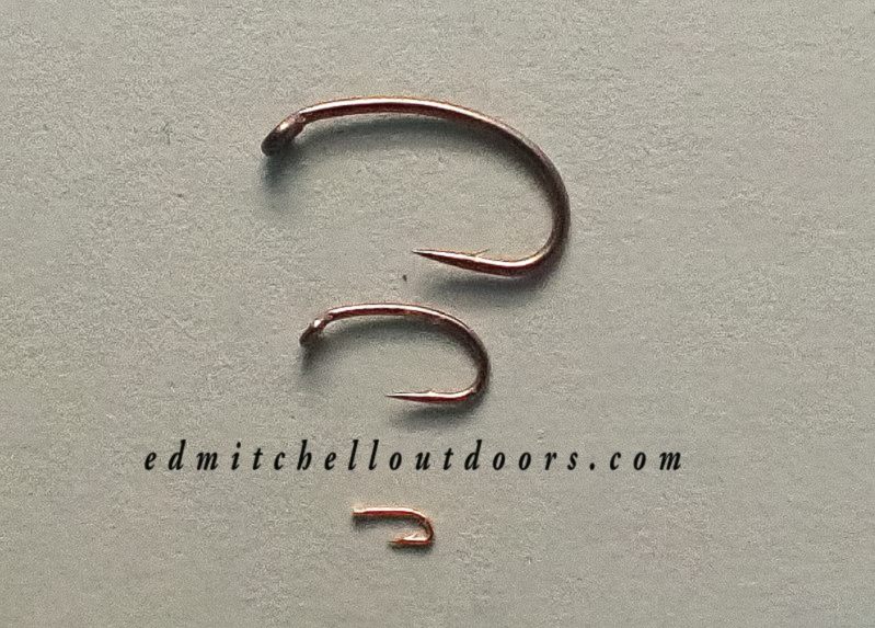 Mustad 277 Size 32 Gold Plated Hooks